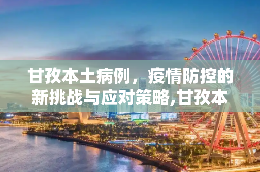 甘孜本土病例，疫情防控的新挑战与应对策略,甘孜本土病例