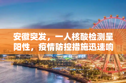安徽突发，一人核酸检测呈阳性，疫情防控措施迅速响应,安徽一人核酸呈阳性