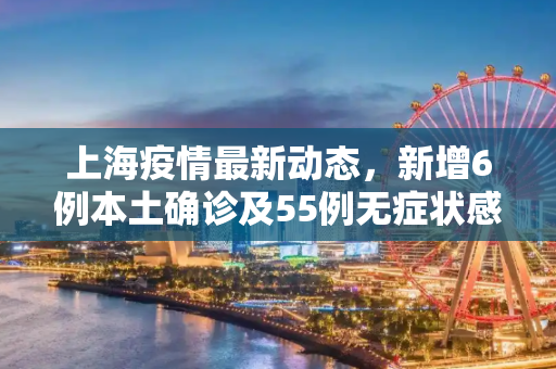 上海疫情最新动态，新增6例本土确诊及55例无症状感染者,上海新增6例本土确诊 55例无症状