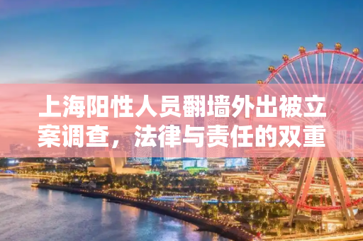 上海阳性人员翻墙外出被立案调查，法律与责任的双重考验,上海阳性人员翻墙外出被立案调查