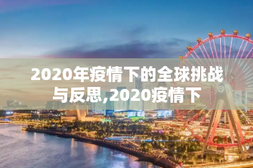 2020年疫情下的全球挑战与反思,2020疫情下