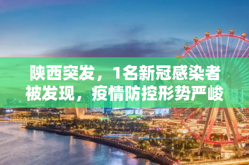 陕西突发，1名新冠感染者被发现，疫情防控形势严峻,陕西发现1名新冠感染者