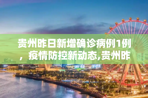贵州昨日新增确诊病例1例，疫情防控新动态,贵州昨日新增确诊病例1例